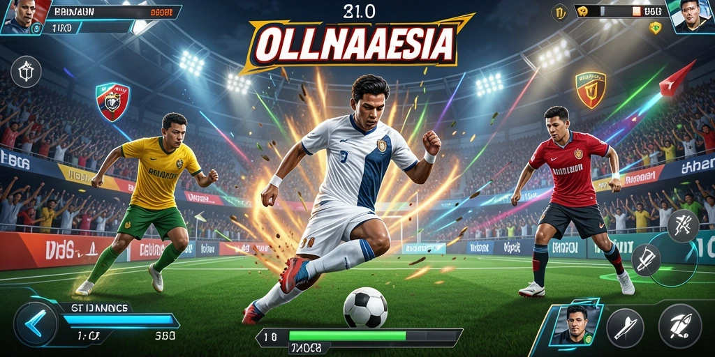 c0077 - Gameplay yang menunjukkan aksi seru antar karakter.