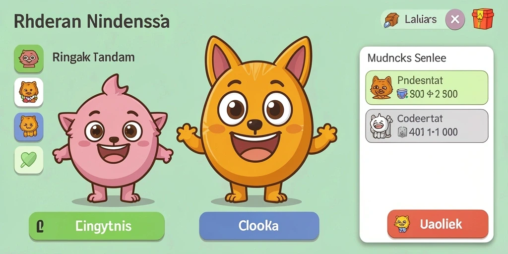 rajajuara - Karakter bertarung dengan efek visual yang menakjubkan.